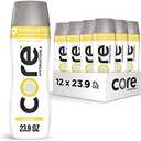 CORE Hydration+ Immunity, Lemon Extract Nutrient Enhanced Water with Vitamin C and Zinc, 23.9 Fl Oz Bottle (Pack of 12) (Exp Jan 04 2026)