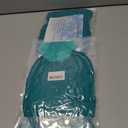 2 x PAGE ONE Womens Winter Ribbed Beanie Crossed Cap Chunky Cable Knit Pompom Soft Warm Hat (Green)