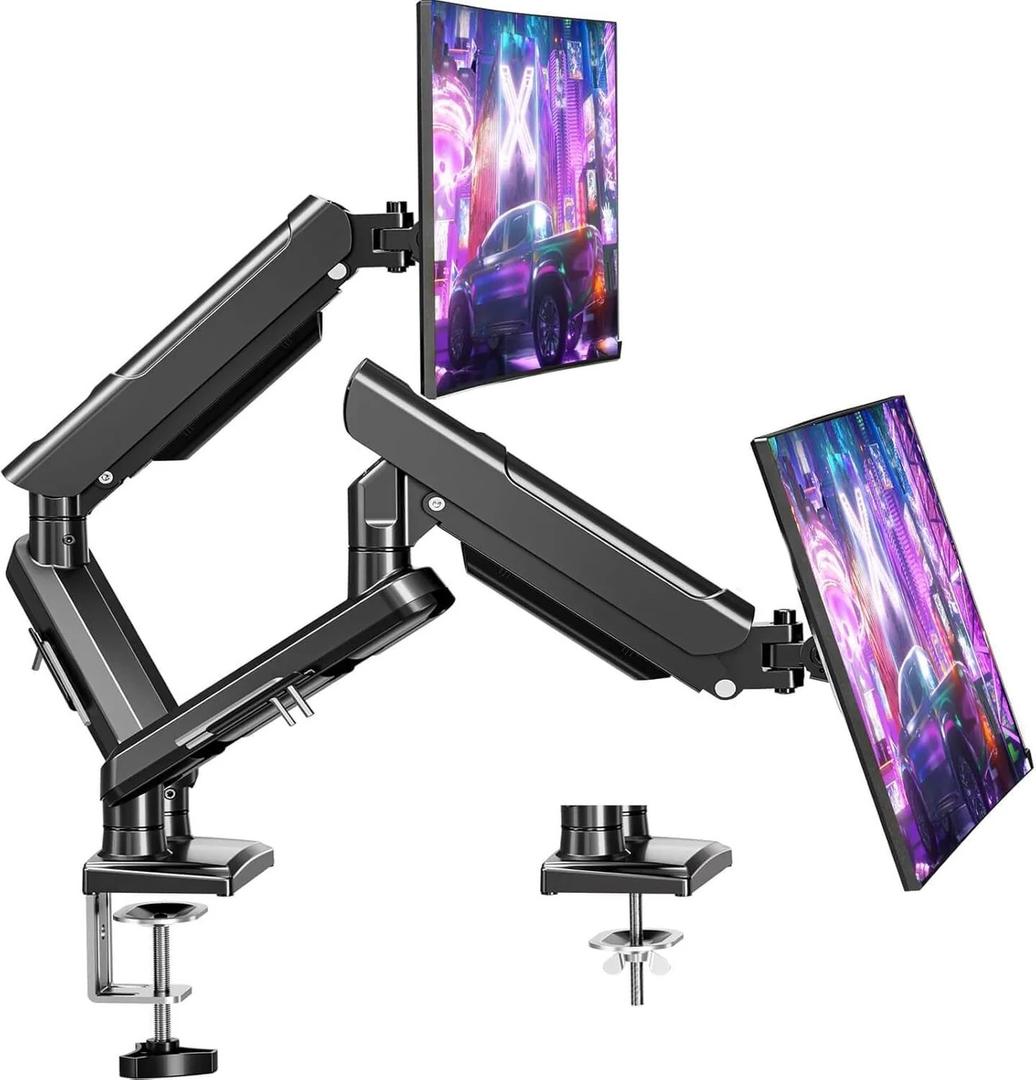 FREELIFT PRO DUAL MONITOR DESK MOUNT FOR 13''-32'' MONITORS MU8012B