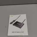 acer USB 3.0 Video Capture Card, HDMI Capture Card for Streaming with 4K Loop-Out & USB A/C | 1080P 60Hz HD | Video Audio Game Capture for PS5/PS4/Switch2/Xbox/Camera/PC/Mac - Black