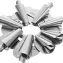 SAFIGLE 8pcs Universal Sewing Machine Presser Foot Set Rolled Hemmer Foots with 3-10mm Sizes Sewing Machine Accessories for Industrial and Home Use Quilting and Binding