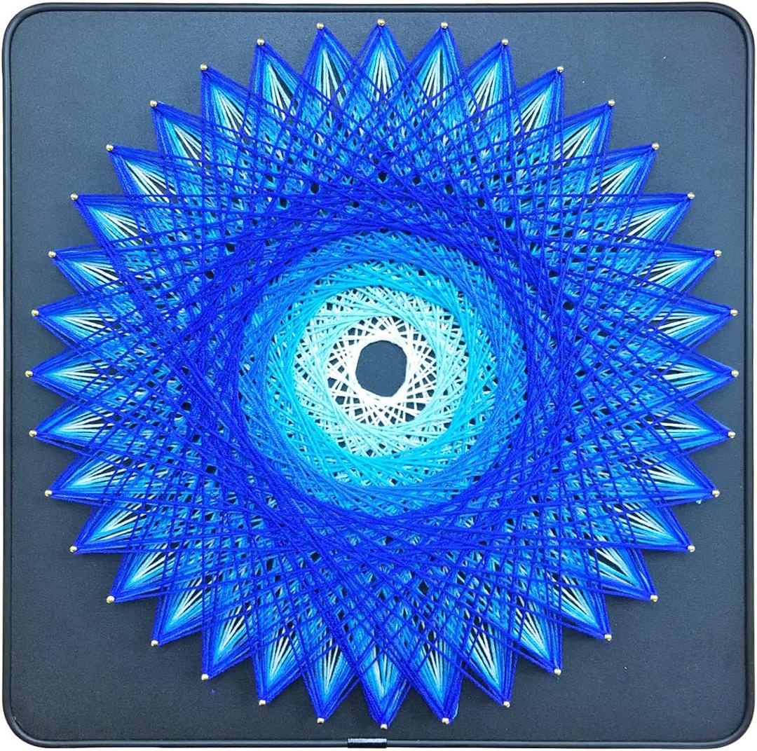 JEKEJIAJIU DIY String Art Kit for Adults,Beginner,Teens,Kids.Adults Crafts Kit, Home Wall Decorations,Unique Gift,Birthday Gifts for Women, Teacher Appreciation Gifts(Bird's Nest 11.8 * 11.8 inch