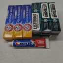 ARM & HAMMER Advance White Toothpaste; Listerine Essential Care Toothpaste; Crest Cavity Protection Toothpaste