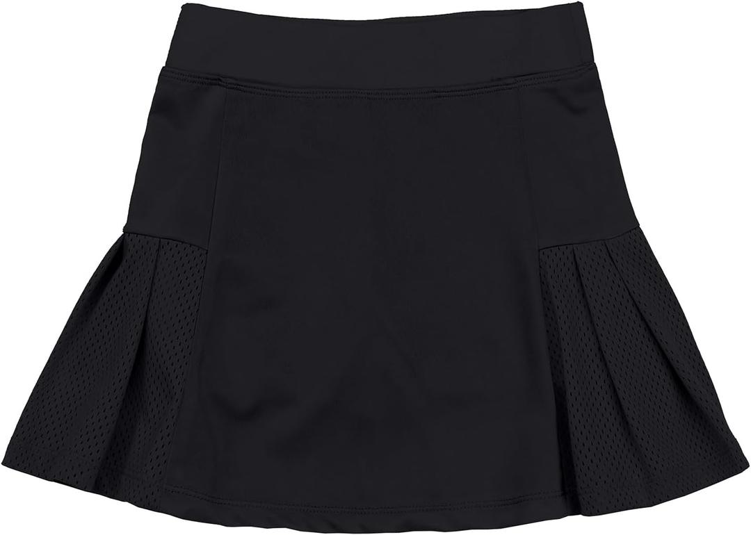 JESKIDS Girls' Tennis Golf Skirts with Shorts Pickleball Athletic Pleated Skort 6~13T