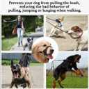BARKLESS Dog Head Collar, No Pull Head Halter with Soft Padding, Reflective Soft Padded Snout Harness for S (Snout Cir: 7"-10¼")