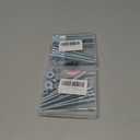 2 x Party Animals 1/4 x 3-3/4 Inch Wedge Anchor, 10 PCs Zinc-Plated Industrial Anchor Bolts for Cement, Concrete