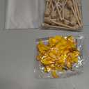 24 Sets Cake Pop Sticks and Wrappers Include Honey Sticks, Cake Pop Bags with Ties Yellow Bows - Perfect for Honey Bee Theme Baby Shower,Gender Reveal,Birthday Party