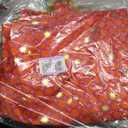 Large Red Cinch Gift Bag