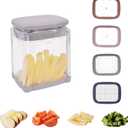 Dreams Of Paradise French Fry Cutter, Food Dicer Chop Box, Professional Homestyle Vegetable Chopper and Apple Dicer