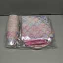 123Pcs Mermaid Birthday Party Decorations Set Mermaid Party Supplies Includes Plates, Napkin, Fork, Cup, Tablecloth, Banner for Baby Shower Ocean Birthday Party Decorations, Serves 24