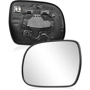 Driver Side Mirror Glass Replacement for Lexus RX330 2004-2006| RX350 2007-2009| RX400h 2006-2009, Left Side Mirror Glass, Rear View Convex Glass with Power Heated, 8790648050