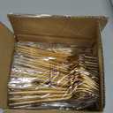 I00000 90 Pcs Gold Plastic Forks,Gold Disposable Utensils, Disposable Heavy Duty Plastic Forks Heat Resistant Perfect for Parties,Wedding,Dinners