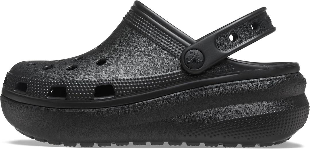 Crocs Unisex-Child Kids' Cutie Crush Clog (13 Little Kid, Black)
