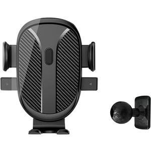 Phone Holder with 17mm Metal Ball Mount Clip Balls Joint Connector Socket Replacement Rotating Balls Head for Most Smartphones Hands-Free 360 Degree Rotation