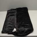 Amazon Basics Soft Fleece Throw Blanket, Lightweight Cozy Blanket for Couch & Sofa, 50 x 60 Inches, Black