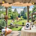 4Medium paw Print kit for Dogs Dog Nose Print kit Pet Paw Print Impression Kit for Dogs Cats Footprint Keepsake Mess-Free Paw Print Stamp Pad for Dogs Cats