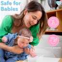 Luna Bean Baby Footprint and Hand Casting Kit (2 Pack) Personalized Baby Gifts for New Mom - Infant Newborn Foot Handprint Keepsake Mom to Be Gift