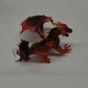 schleich ELDRADOR CREATURES - Lava Dragon, ELDRADOR CREATURES Red Dragon Toy Figurine with Moveable Wings, For Children Ages 7+