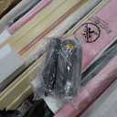 Queen Size Bed Frame with Headboard, Velvet Upholstered Platform Bed Frame No Box Spring Needed, Queen Sized Modern Bedframe with Strong Wooden Slats, Pink