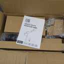 Dual Monitor Arm for 17-49 Inch Ultrawide Screens  Heavy Duty Monitor Arm Desk Mount  VESA Mount with Clamp and Grommet Base  Holds Up to 44 lbs. Each (Black)