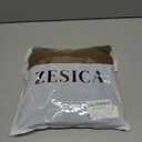 ZESICA Women's Wide Leg Dress Pants 2026 High Waisted Business Casual Palazzo Pants Work Office Slacks Trousers, Coffee, Large