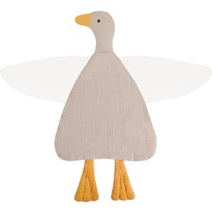 Baby Toys Lovey Blanket Soft Duck Toys for Newborn Essentials 0-6 Months, Sensory Stuffed Animal Security Blanket for Boys and Girls (Duck-Beige)