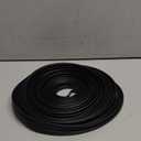 Cat8 Flat Ethernet Cable 100 FT Indoor & Outdoor, Invisable Ultra-Thin Ethernet Cable High Speed 40Gbps 2000Mhz, Flexible Shielded Internet Cable, Cat 8 SFTP Network Cable for Home/Office, Black