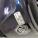 KYPARA Motorcycle Dual Visor Flip up Modular Full Face Helmet with DOT Certification of Impressionism (BlueChameleon, M)