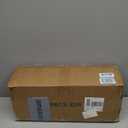 6FT Artificial Fiddle Leaf Fig Tree with White Planter & Fake Moss, Realistic Faux Ficus Lyrata Floor Plant for Indoor Home Office Decor, Housewarming Gift