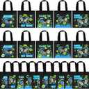 20 PCS Video Game Party Favor Bags Gamer Gift Bags Treat Gift Bags for Kids Game On Birthday Party Video Game Theme Party Baby Shower Level Up Goodie Bags Supplies (GAME 01)