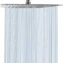 NearMoon Rain Shower Head, High Flow Stainless Steel Square Rainfall Shower, Waterfall Bath Shower Body Covering, Ceiling or Wall Mount (12 Inch, Brushed Nickel)