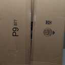 PEPE Mobility - Forearm Crutches for Adults (x2 Units, Open Cuff), Adjustable, Aluminum, Walking - Made in Europe (Black)