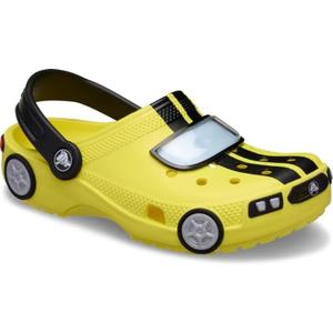 Crocs Unisex Classic I Am Clogs (Toddler) Cyber Yellow, 10 Medium