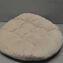 Jerify Floor Pillow Cushions Large Round Square Large Meditation Floor Pillow for Classroom Adult Meditation Picnic Party Seating Learning Daycare School(Round,Beige,6 Pcs)