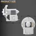 DP025-210 Dishwasher Drain Pump Compatible with LG Dishwasher