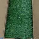 Fake Grass Turf Rug, Artificial Grass 3x5 Ft 1.38 inch Custom Size, Indoor Outdoor Synthetic Grass Mat Carpet, Astroturf for Dogs Potty with Drainage Holes