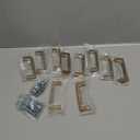 Ravinte 10 Pack Solid 3 Inch Square Cabinet Handles - Champagne Bronze Pulls for Drawers and Kitchen Cabinets - Hardware Handles