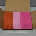 Janlaugh 150 Pcs Pink Orange Disposable Linen Cocktail Napkins 10" x 10" Disposable Dinner Napkins Prefolded for Bar Cafe Dessert Tequila Party Wedding Birthday Party Baby Shower