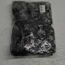 5 x 7 Inch 100 Butterfly Organza Jewelry Gift Pouch Candy Pouch Drawstring Wedding Favor Bags (black butterfly)