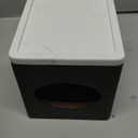 Tissue Box Cover Marble top (Dark) Tissue Cover for Bathroom Tissue Box Cover Cube for Home Office Table Counter Square Marble top Tissue Holder with storage Tray