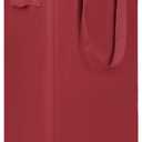 efluky Slim Laundry Basket, Narrow Laundry Hamper with Handles, Collapsible Dirty Clothes Hamper, Tall Laundry Bin for Laundry Room, Dorm and Bedroom, 48L (12.7 Gallon) Burgundy Red