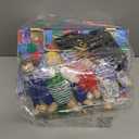 Melissa & Doug Take-Along Wooden Doorbell Dollhouse - Doorbell Sounds, Keys, 4 Poseable Wooden Dolls Portable Doll House, Doorbell House for Kids Ages 3+