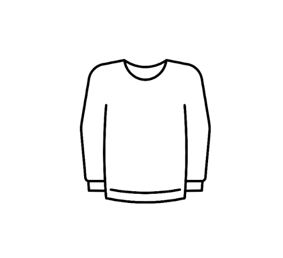 Women's White Plus-Size Sweaters 
 Size XL