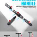 VMAN Ratchet Screwdriver Set, magnetic Screwdriver sets, S2 Steel Bits, DIY Combination Flexible Shaft, Suitable for Furniture Assembly, Precision Electrical Appliance Repair, Bicycle Tools