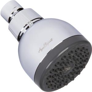 Aqua Elegante 3 Inch High Pressure Shower Head - Best Pressure Boosting, Wall Mount, Bathroom Showerhead For Low Flow Showers, 2.5 GPM - Chrome