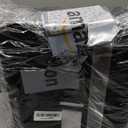 BALEINE Fireproof Document Box with Lock, Portable Fireproof Document Bag Waterproof Fire Proof File Boxes for Documents, File Organizer Box for Important Paperwork (Black, 12.5''x10.5''x6'')