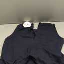 QACOHU Summer Dresses for Women 2025 Sleeveless V-Neck Beach Solid Tshirt Sundress Casual Tank Dress Rosy S Blac