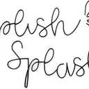 Qmetalart Splish Splash Bathroom Decor Wall Art Black Metal Wire Words Funny Signs Housewarming Wedding Gift Ideas