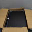 Snughome Desk Shelf, 44.9" Large Desktop Organizer Shelf, Desk Hutch for Monitor, 4 Tier Display Rack, Wooden Desktop Bookshelf Storage Rack for Home Office Dorm (Black)