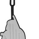 LEGO Star Wars Bag Tag - Darth Vader (52233), Black, Silicone Luggage Tag, Bag Charm, Spring Break
